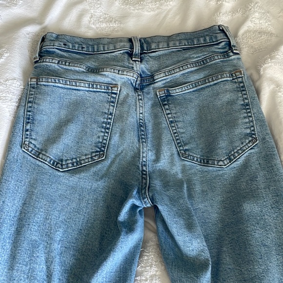 Gap Flare 70’s Light-Wash Distressed Jeans - Picture 6 of 7